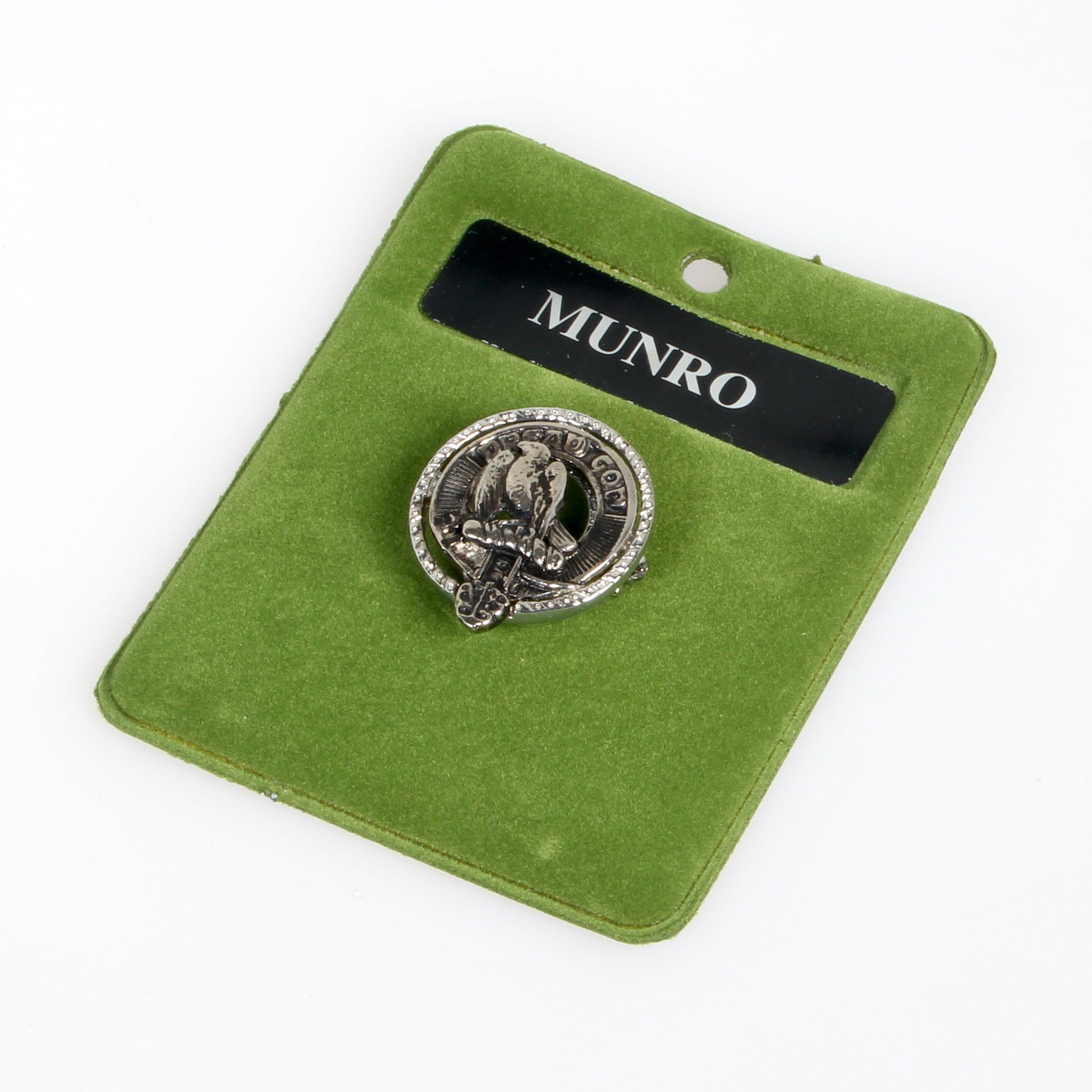 Munro Clan Crest Small Pewter Pin Badge