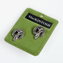 MacKintosh Clan Crest Pewter Cufflinks