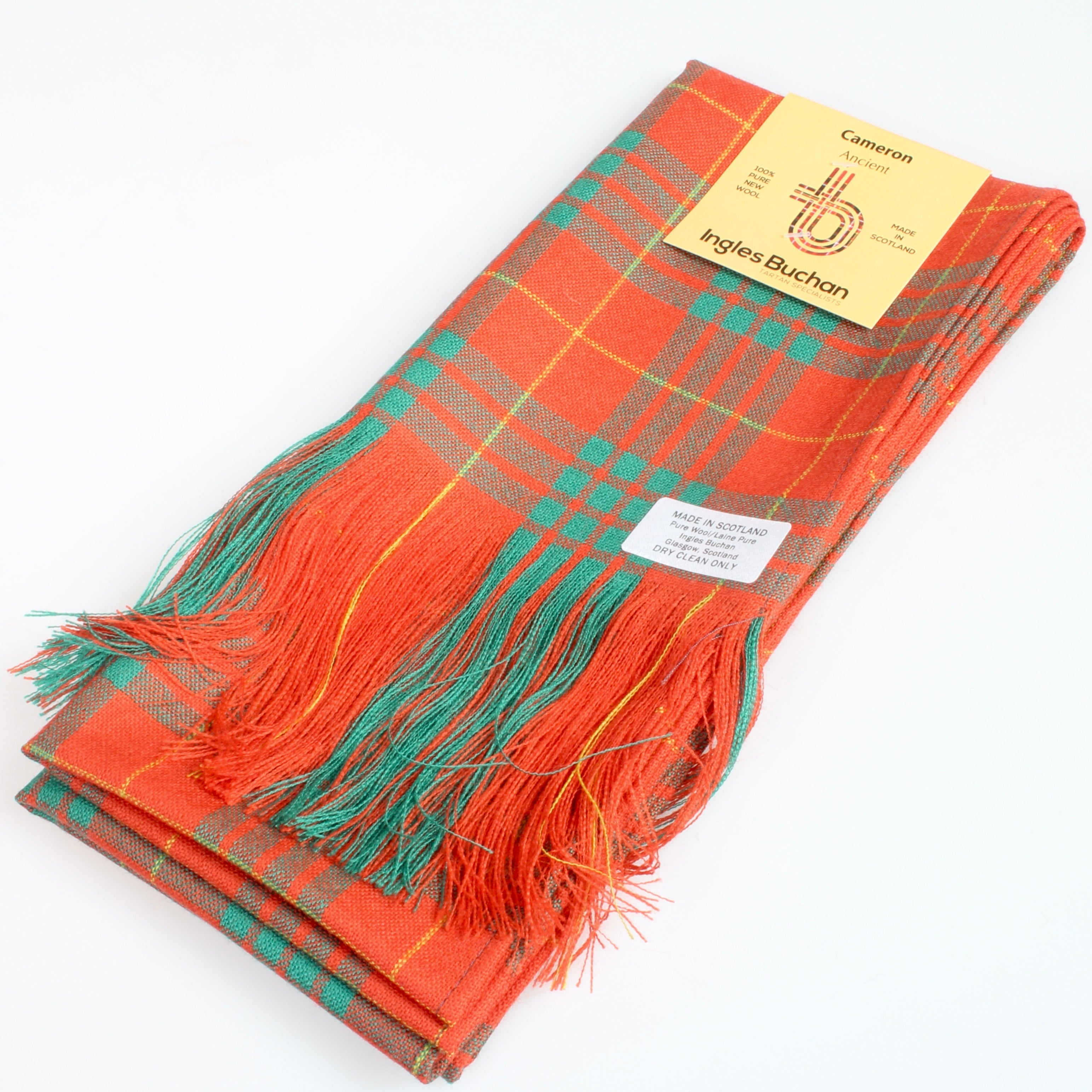 Full Length Sash in Cameron Ancient Tartan