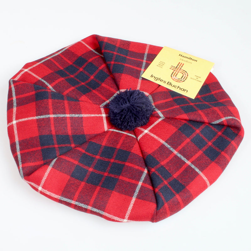 Hamilton Modern Tartan Wool Tam