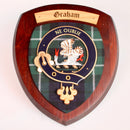Graham Clan Crest Wall Plaque.