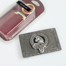 Hepburn Pewter Clan Crest Buckle For Kilt Belts