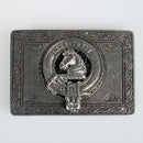 Hepburn Pewter Clan Crest Buckle For Kilt Belts