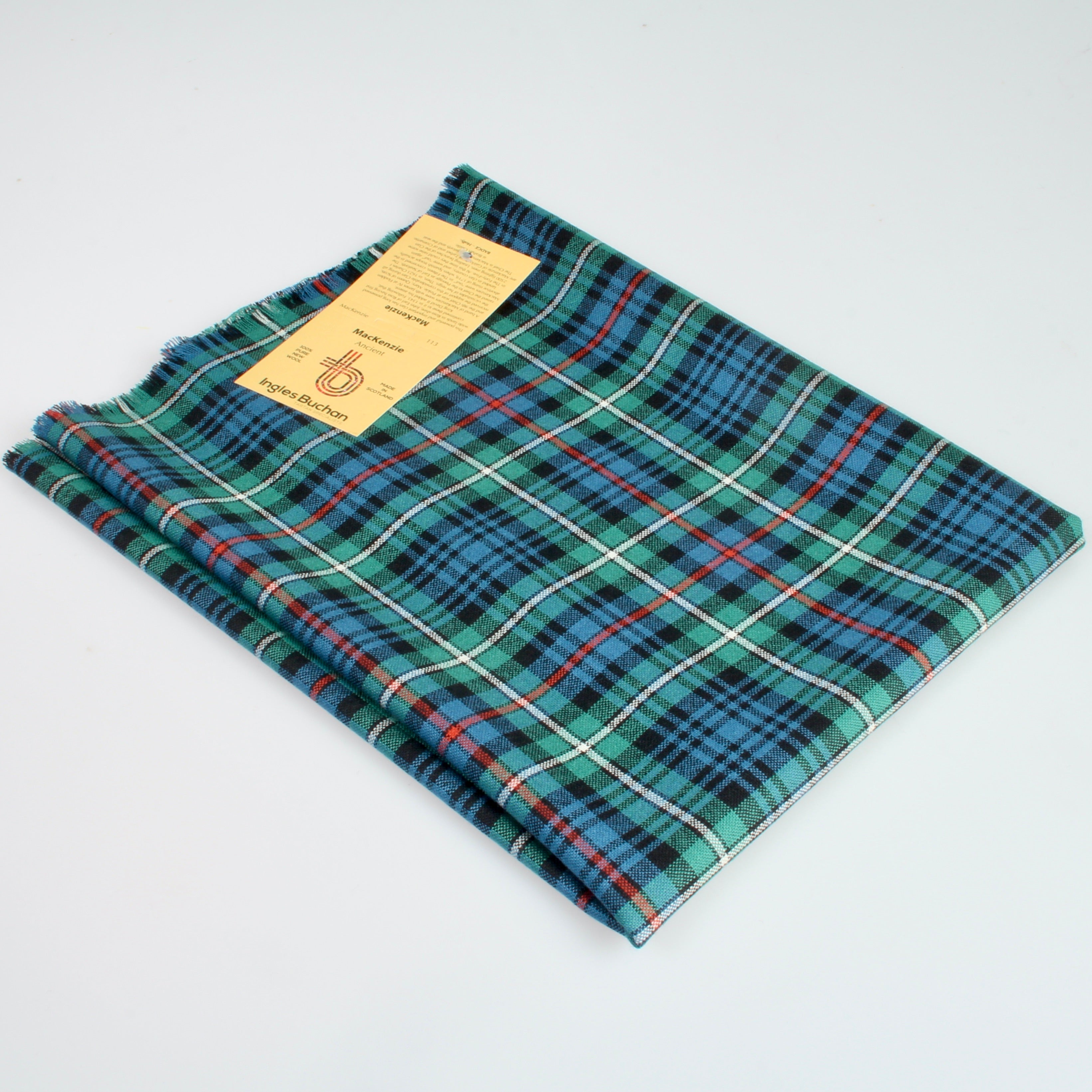 MacKenzie Ancient Tartan Wool Stole