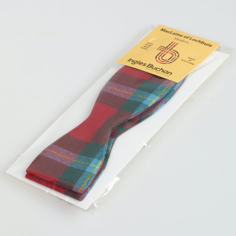 MacLaine of Lochbie Modern Tartan Self Tie Bow Tie