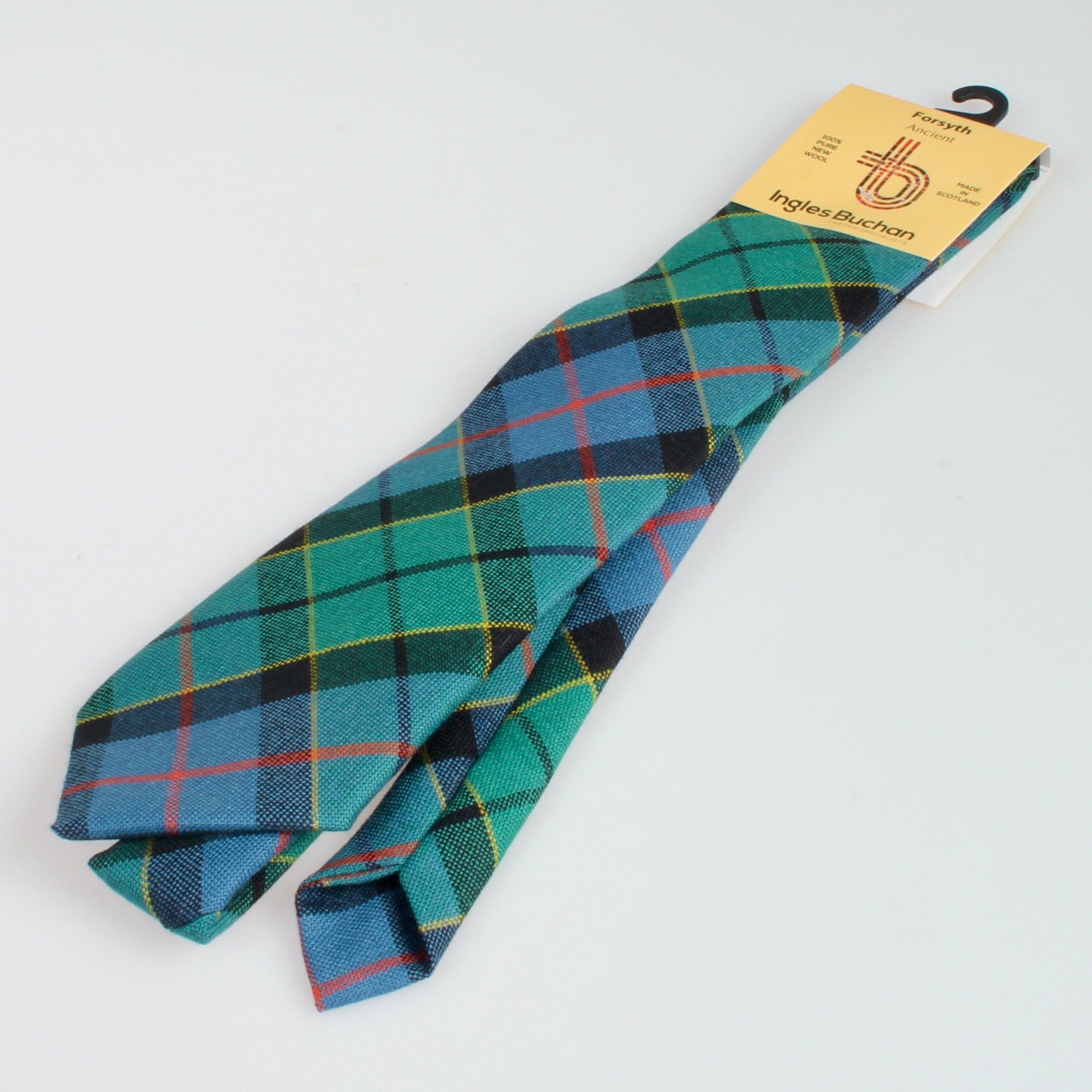 Pure Wool Tie in Forsyth Ancient Tartan.