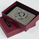 Dunbar Pewter Clan Crest Buckle For Kilt Belts