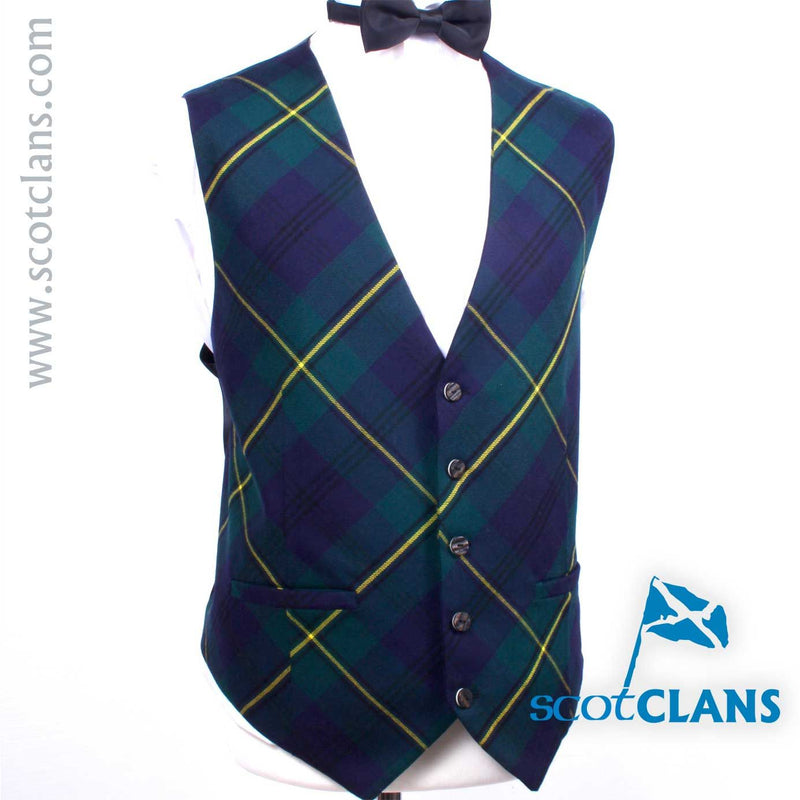 Johnstone Modern Tartan Gents Waistcoat