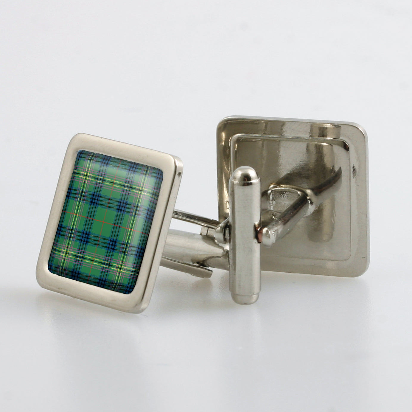 Kennedy Ancient Tartan Cufflinks - Choose Your Shape.