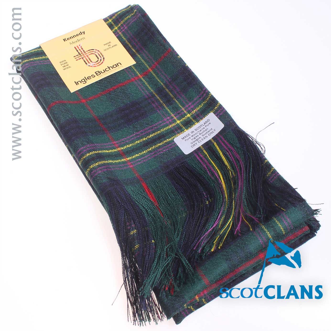 Full Length Sash in Kennedy Modern Tartan.