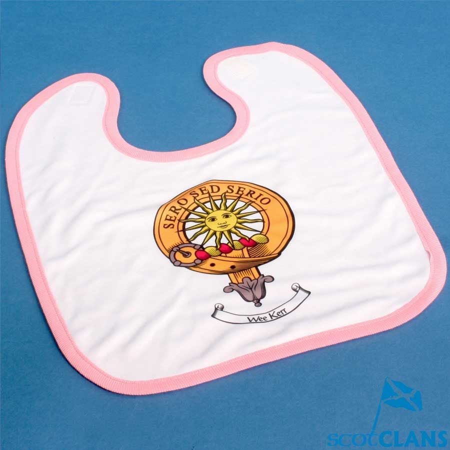 Clan Crest Baby Bib - Any Crest