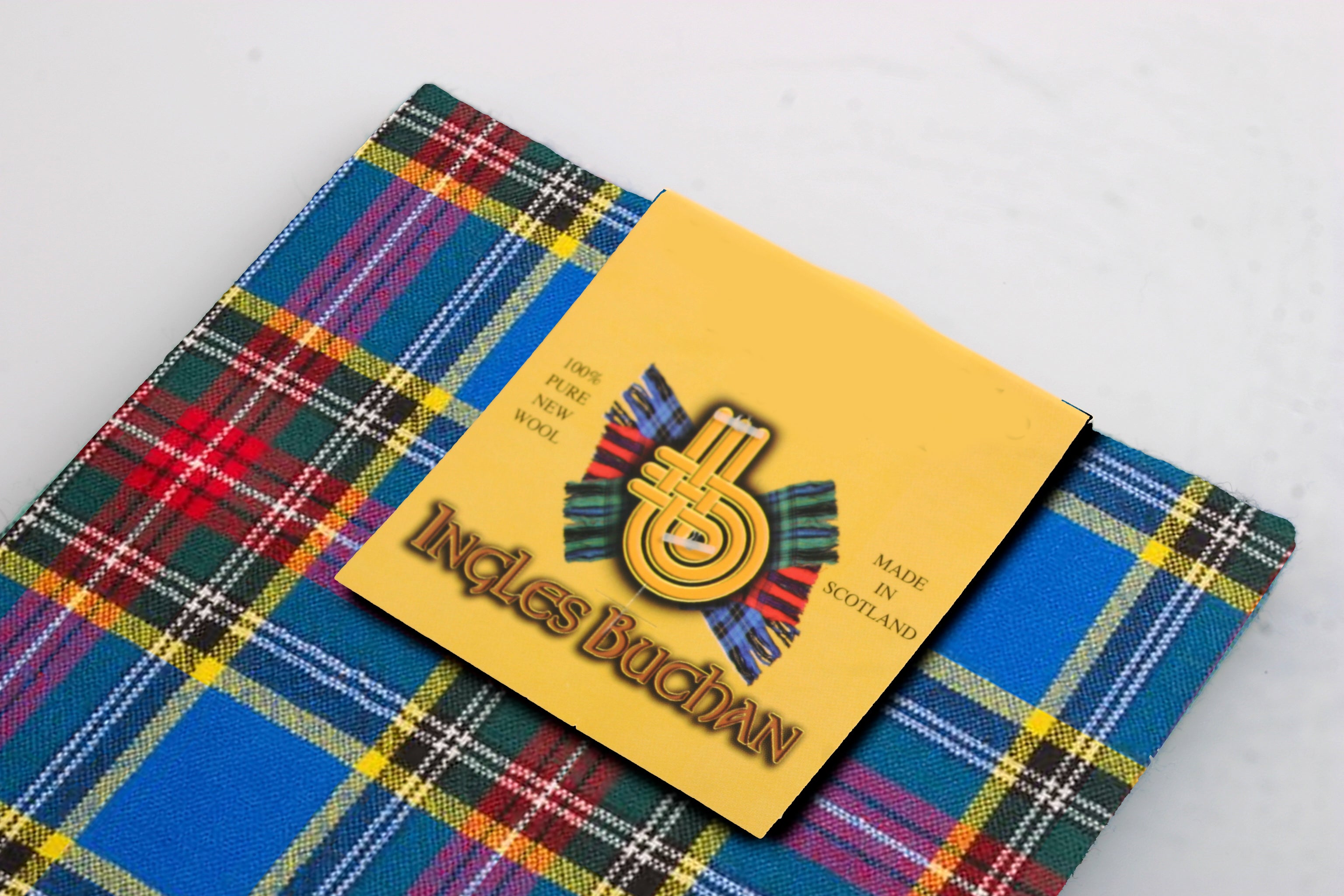 Wool Tartan Pocket Square in MacBeth Modern Tartan