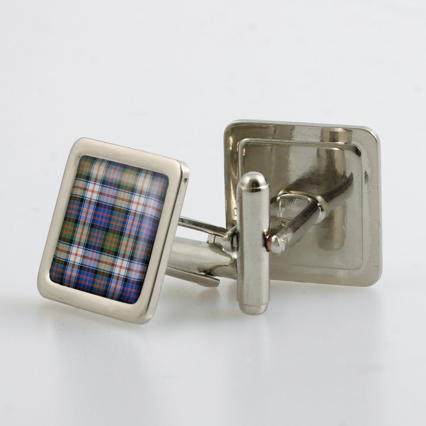 MacDonald Dress Ancient Tartan Cufflinks - Choose Your Shape