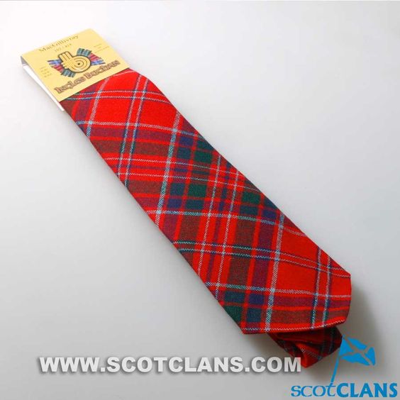 Pure Wool Tie in MacGillivray Modern Tartan