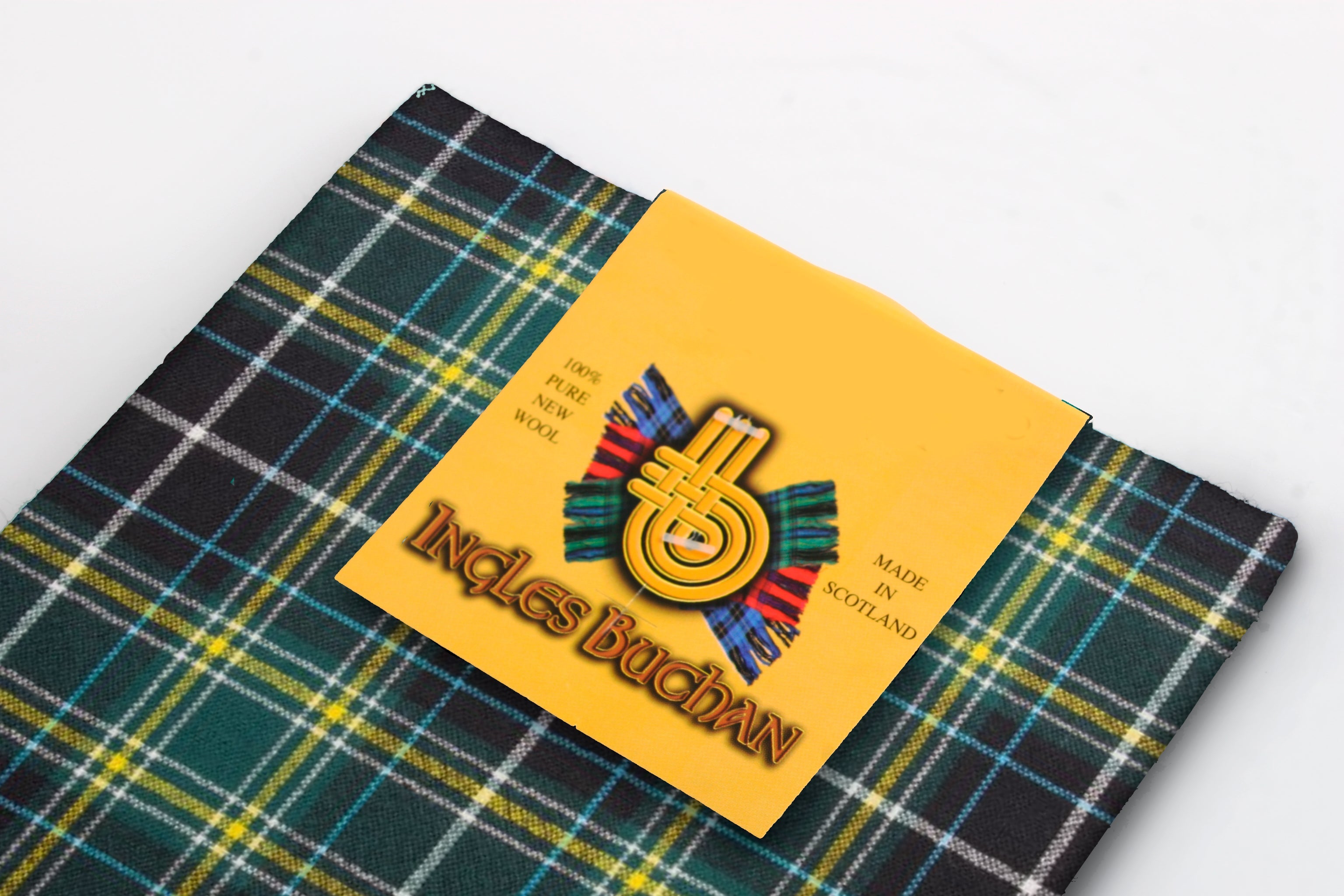 Wool Tartan Pocket Square in MacKellar Modern Tartan