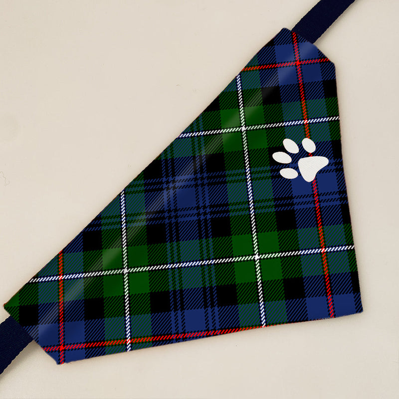 MacKenzie Modern Tartan Pet Bandana