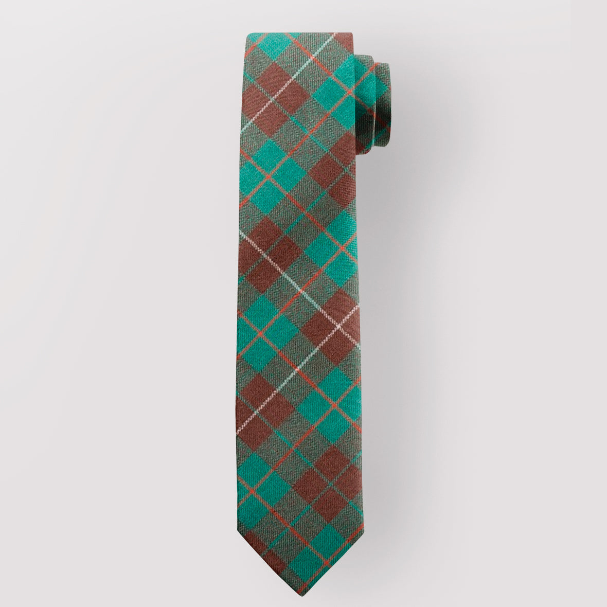 Pure Wool Tie in MacKinnon Hunting Ancient Tartan