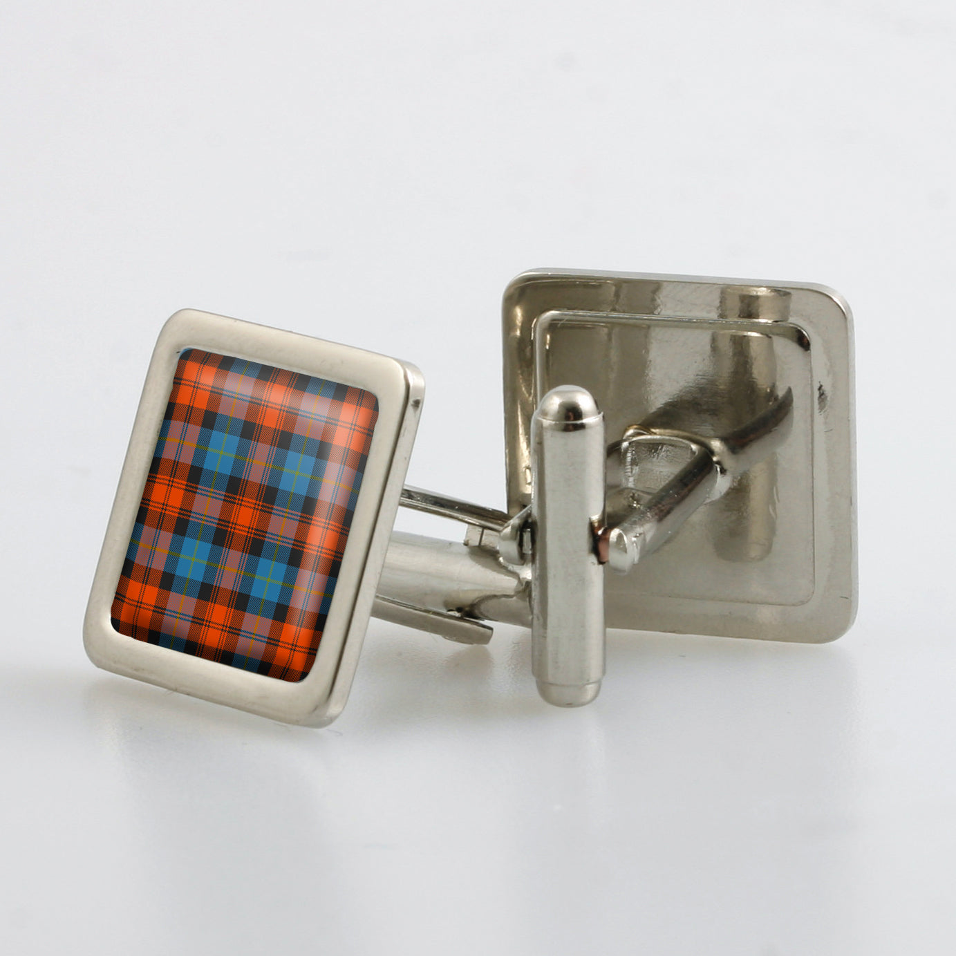 MacLachlan Ancient Tartan Cufflinks - Choose Your Shape