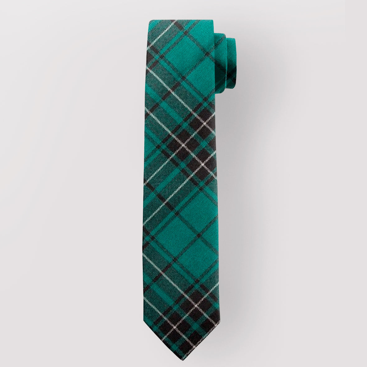 Pure Wool Tie in MacLean Hunting Ancient Tartan