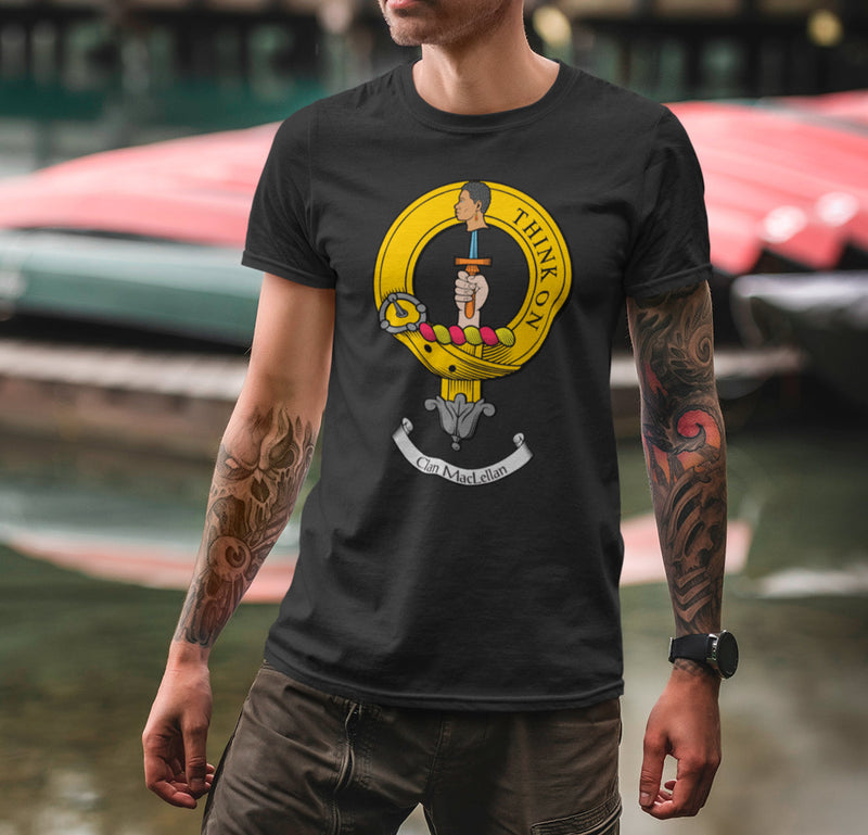 MacLellan Clan Crest Gents T Shirt