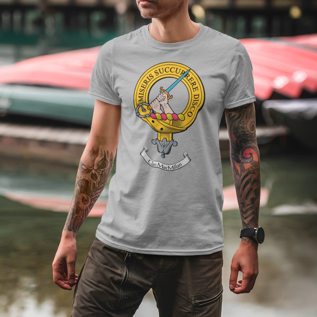 MacMillan Clan Crest Gents T Shirt