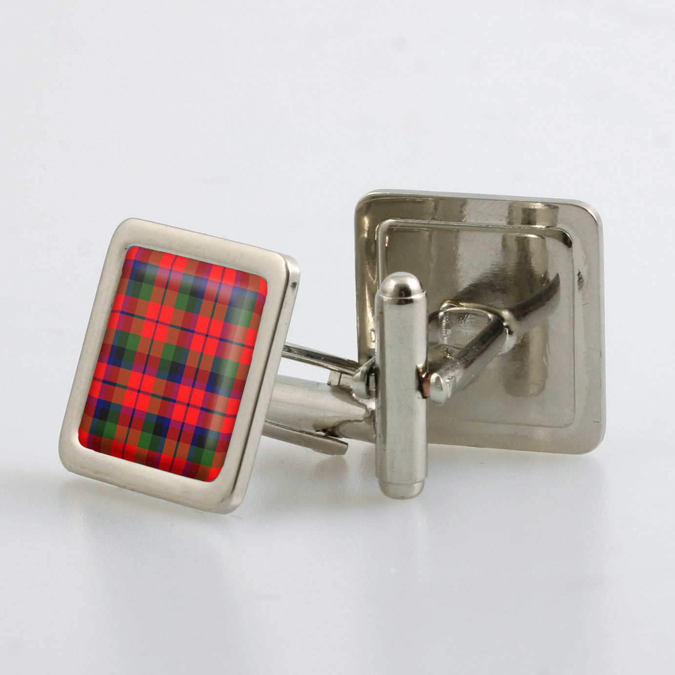 MacNaughton Modern Tartan Cufflinks - Choose Your Shape