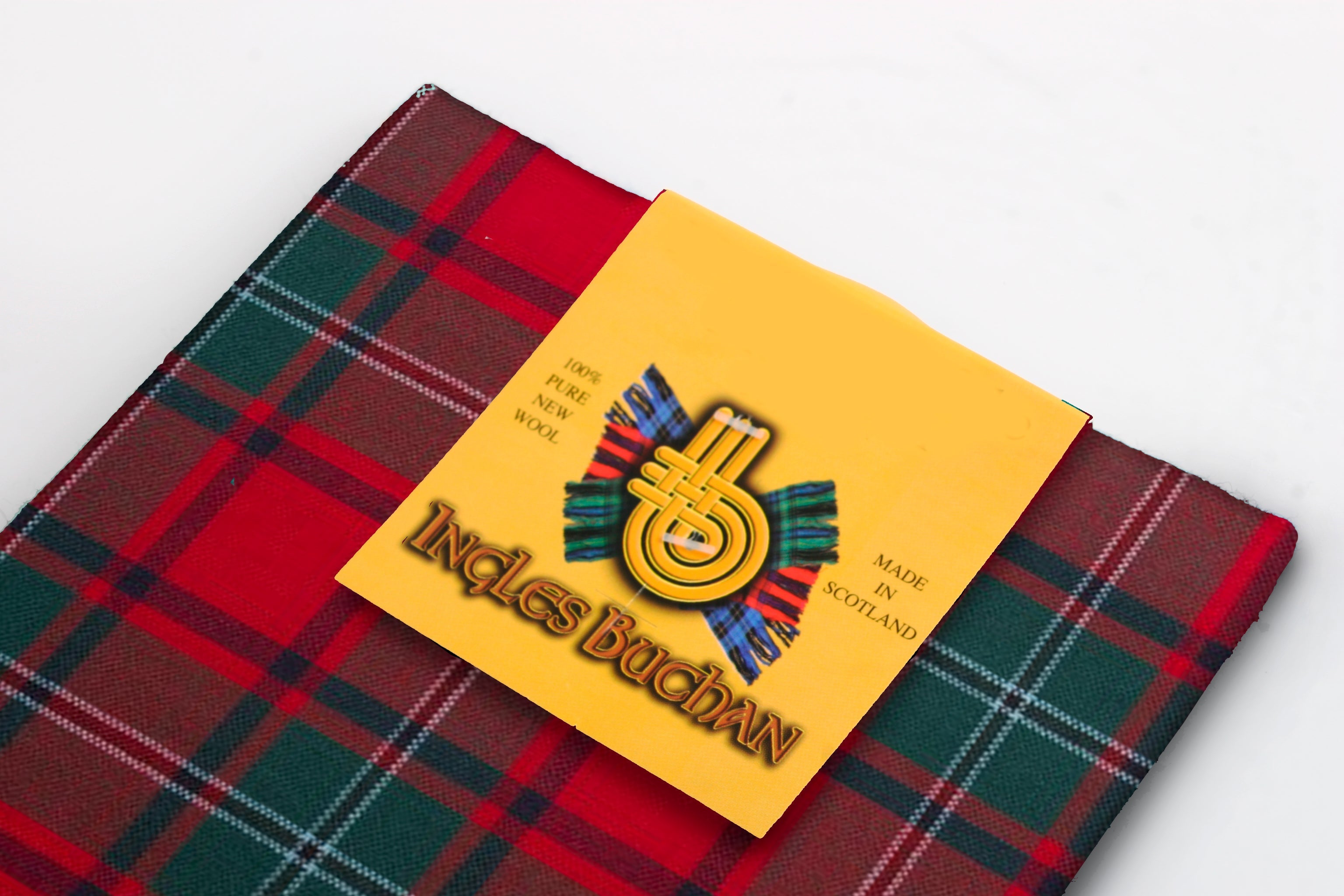 Wool Tartan Pocket Square in MacPhail Modern Tartan