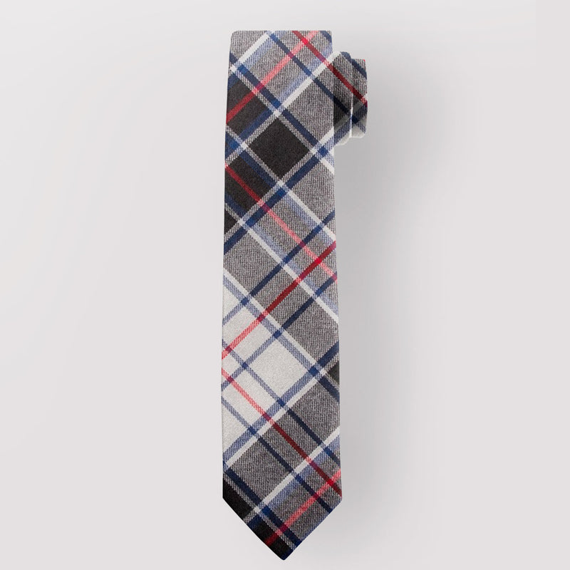 Pure Wool Tie in MacRae Dress Modern Tartan.