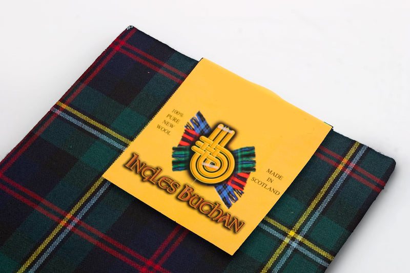 Wool Tartan Pocket Square in Malcolm Modern Tartan