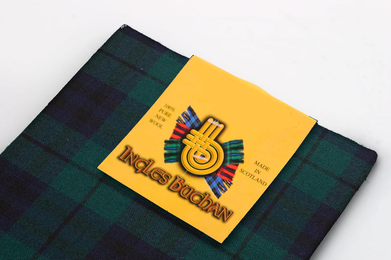 Wool Tartan Pocket Square in Marshall Modern Tartan