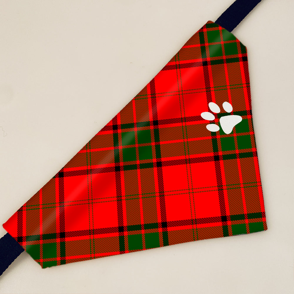 Maxwell Modern Tartan Pet Bandana