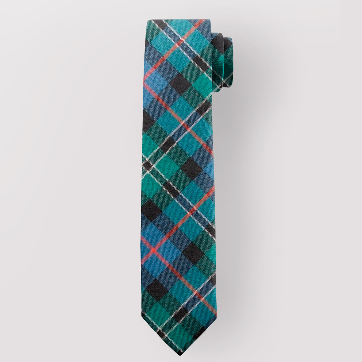 Pure Wool Tie in Rose Hunting Ancient Tartan