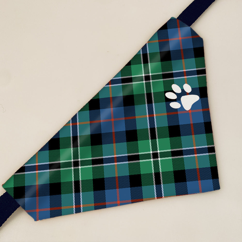 Rose Hunting Ancient Tartan Pet Bandana