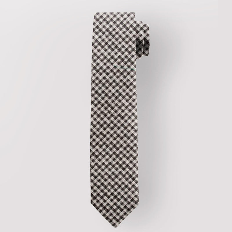 Pure Wool Tie in Shepherd Tartan.