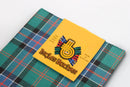 Wool Tartan Pocket Square in Sinclair Hunting Ancient Tartan