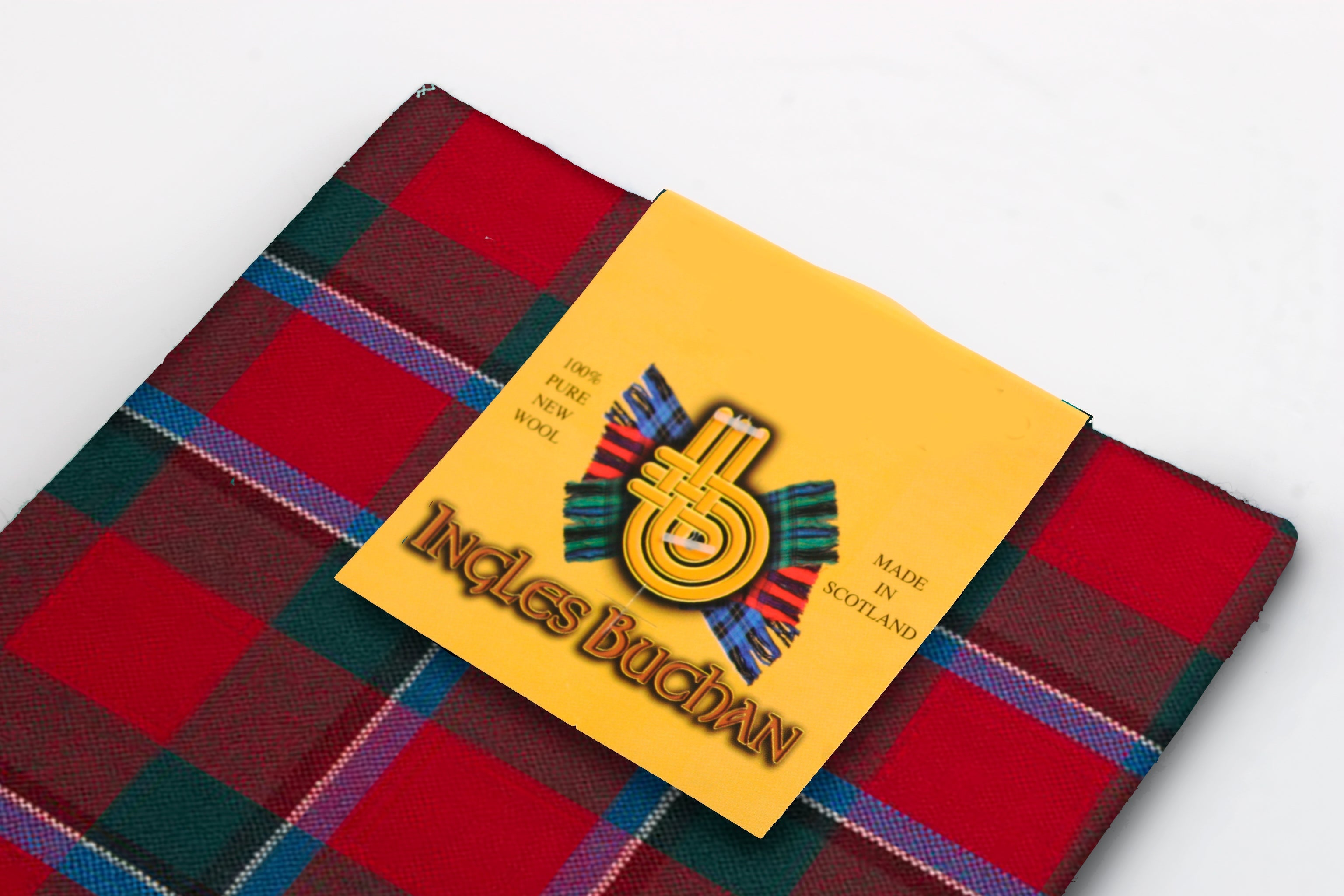 Wool Tartan Pocket Square in Sinclair Modern Tartan