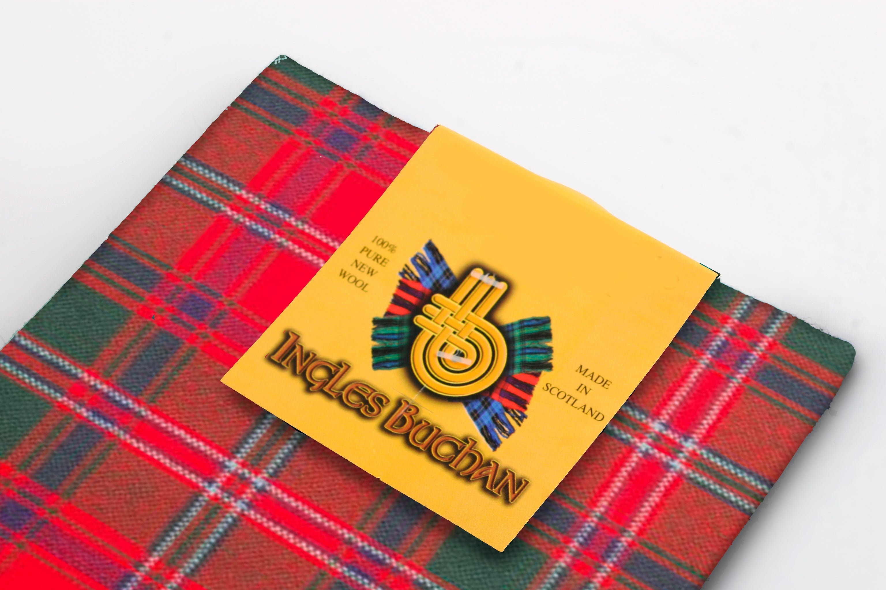 Wool Tartan Pocket Square in Stewart of Appin Modern Tartan