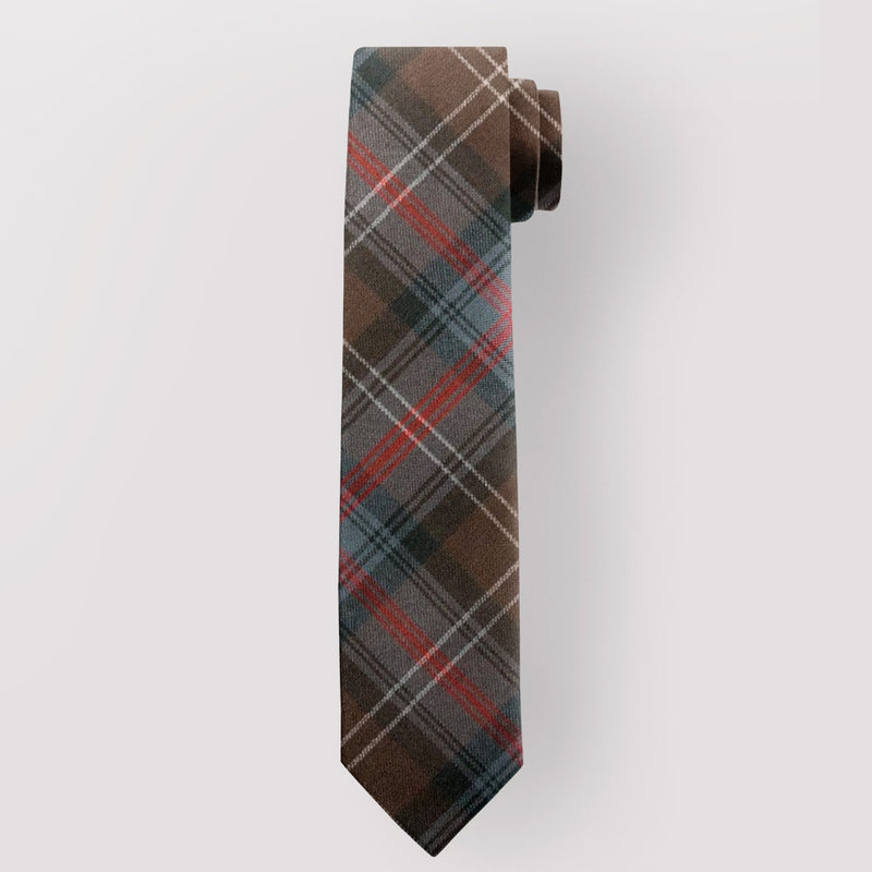 Pure Wool Tie in Sutherland Old Weathered Tartan