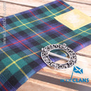 Farquharson Modern Tartan Wool Headscarf.