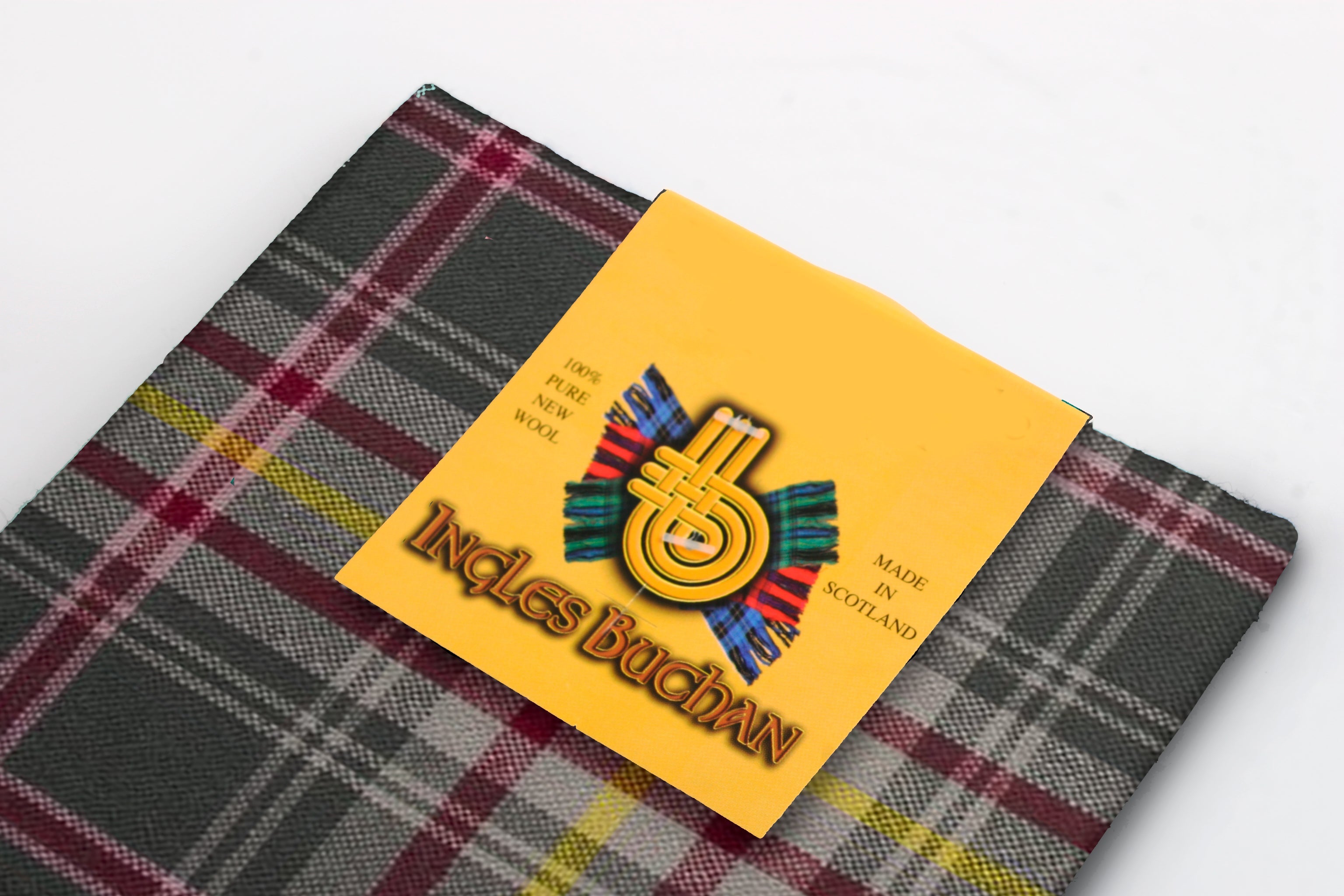 Wool Scarf in Tasmania Tartan