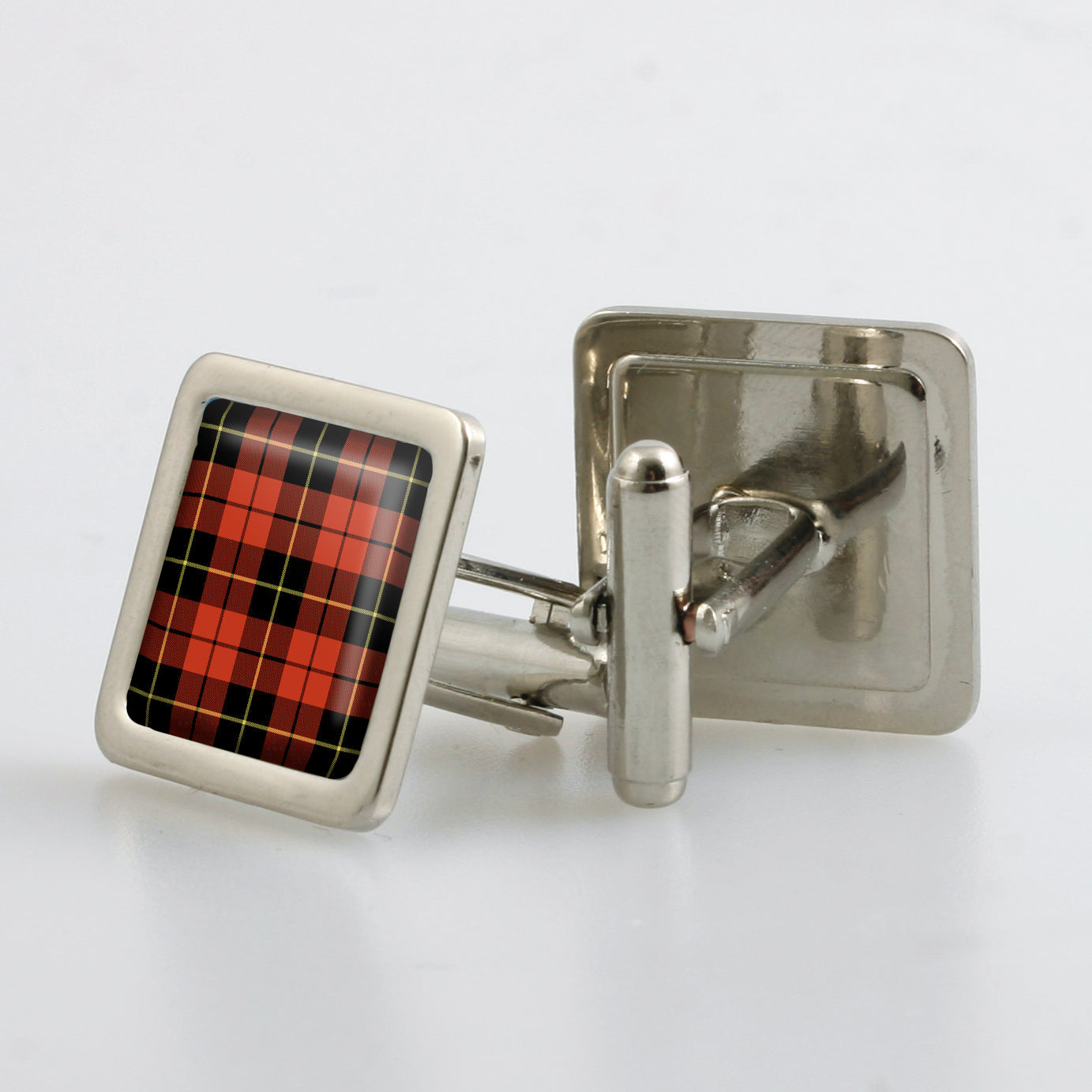 Wallace Ancient Tartan Cufflinks - Choose Your Shape