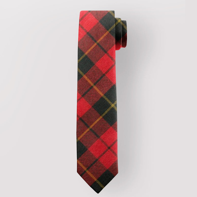 Pure Wool Tie in Wallace Weathered Tartan
