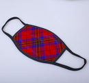 Leslie Tartan Printed Face Mask
