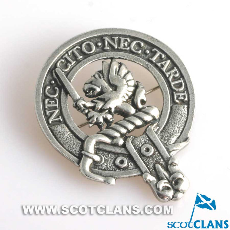 Bannatyne Clan Crest Badge in Pewter