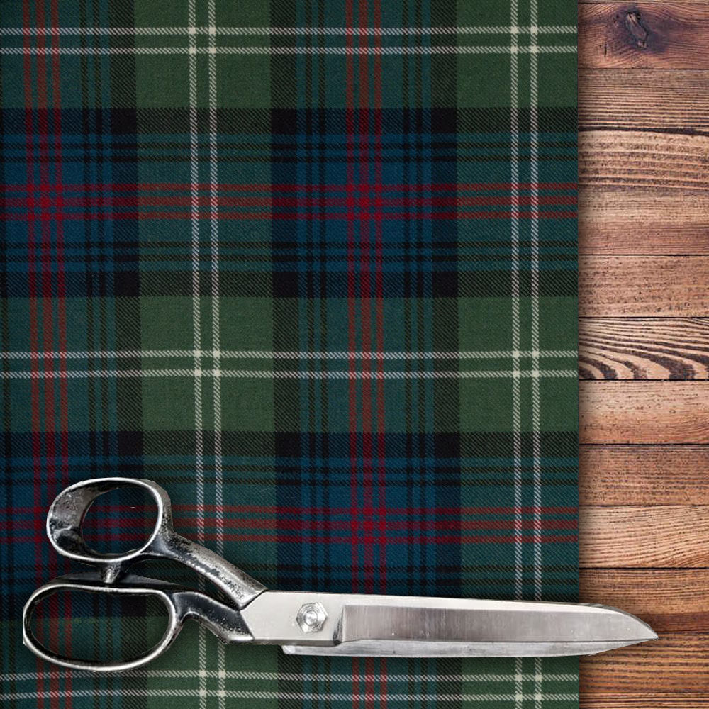 Sutherland Muted Medium Weight Tartan