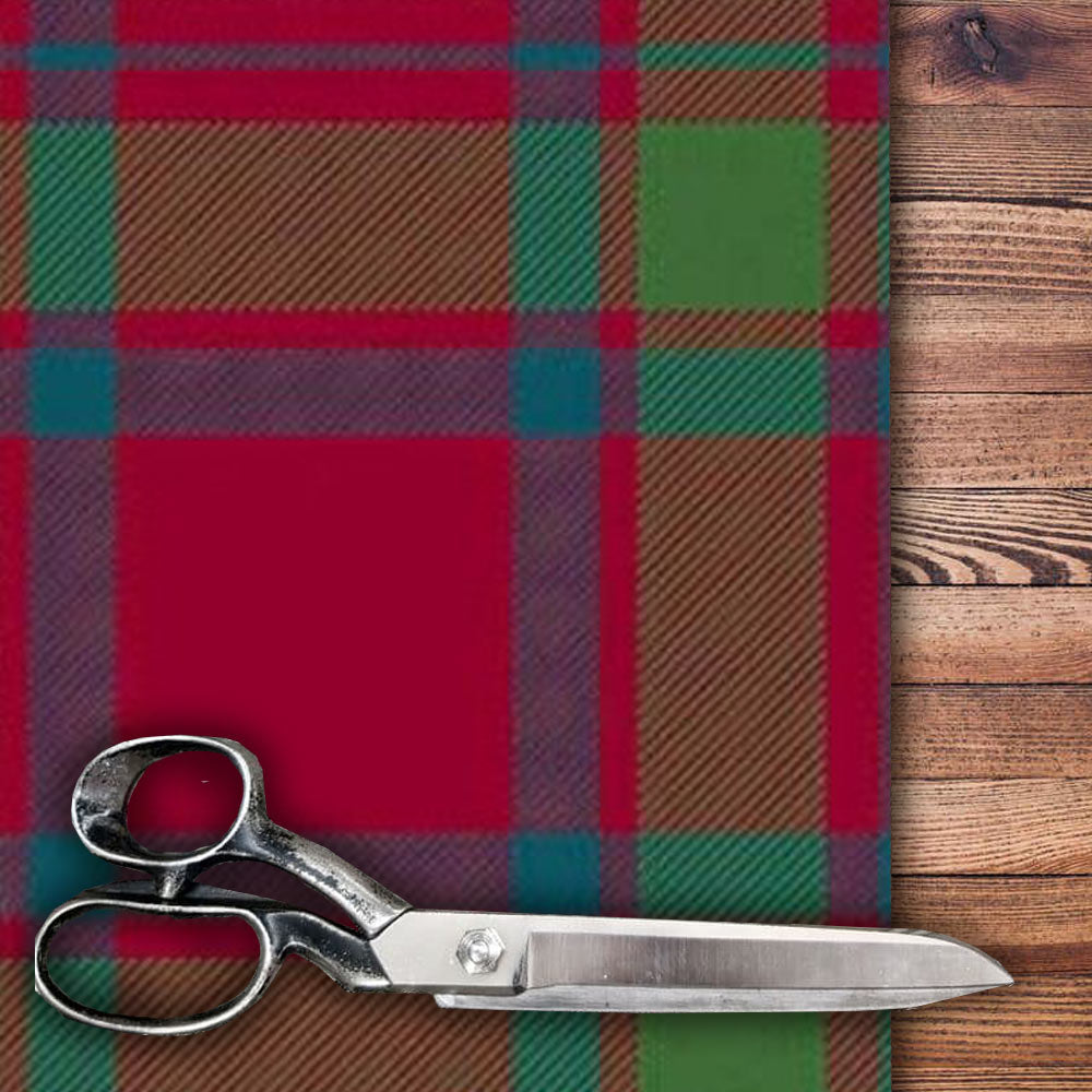 MacKintosh Red Muted  Old and Rare Tartan Medium