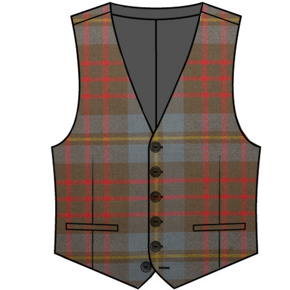 Cameron Hunting Weathered Gents Waistcoat