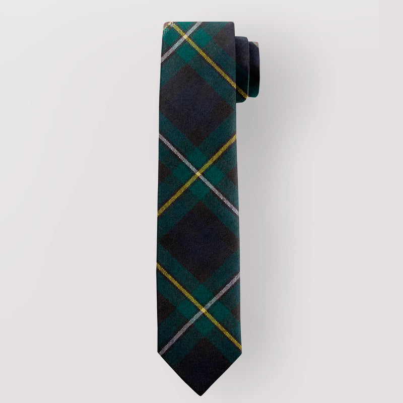 Pure Wool Tie in Campbell or Argyll Modern Tartan