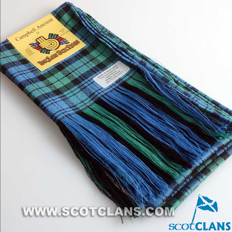 Full Length Sash in Campbell Ancient Tartan