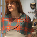 Reversible Crossover Capelet - choose your tartan and tweed